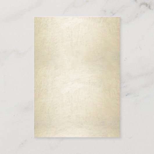 シックフローラマルサラバラウォーターカラー金ゴールド披露宴 エンクロージャーカード (裏面)