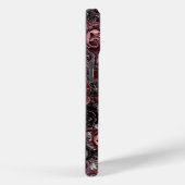 シックフローラヴィンテージバロックパーソナライズされたモノグラム Case-Mate iPhoneケース (裏面 / 右)