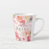 シックフローラ水彩赤面バラマザーオブブライド カフェラテマグ (右)