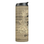 シックフローラ素朴リース結婚ズ タンブラー (回転左)