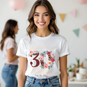 シックフローラ30歳の誕生日パーティー Tシャツ