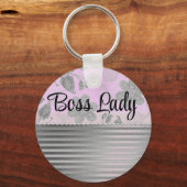 シックフローラ"ボスレディ"キーチェーン キーホルダー (正面)