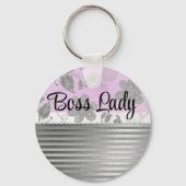 シックフローラ"ボスレディ"キーチェーン キーホルダー (裏面)