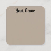 シックフローラ | 中立 | 保保 | 名刺 (裏面)