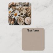 シックフローラ | 中立 | 保保 | 名刺 (正面/裏面)