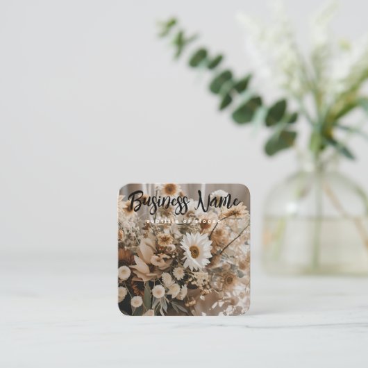 シックフローラ | 美学 | 保保 | 名刺 (スタンド正面)