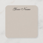 シックフローラ | 美学 | 保保 | 名刺 (裏面)