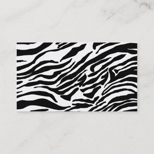 シックブティック名刺 名刺 (裏面)