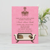 シックブライダルシャワー 招待状 (スタンド正面)