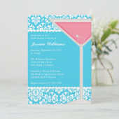 シックブライダルシャワー 招待状 (スタンド正面)