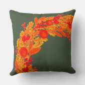 シックブライトリースウィンターホリデー クッション (裏面)