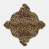 シックブラウン金ゴールドヒョウ結婚ズ フェイバーボックス (折り畳みなし)