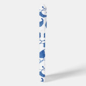 シックブルーとホワイトウォーターの色 Case-Mate iPhoneケース (裏面 / 右)