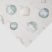 シックブルークリームビーチ海クリスマス 薄葉紙 (詳細)