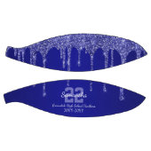 シックブルーグリッタードリップス名チーム番号年 バスケットボール (パネル)