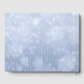 シックブルーサテンルックキンセアニラ ゲストブック (裏面)