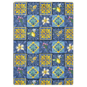 シックブルーティール（緑がかった色）シシリア地中海の柑橘類 クリップボード (裏面)