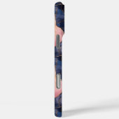 シックブルーピンク抽象芸術 Case-Mate iPhoneケース (裏面 / 右)