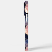シックブルーピンク抽象芸術 Case-Mate iPhoneケース (裏面 / 左)