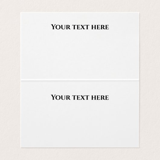 シックプロフェッショナルブラック芸術的 名刺 (内部フラット)