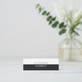 シックプロフェッショナルモノグラムミニマル スキニー名刺 (スタンド正面)