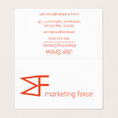 シックプロフェッショナル名刺 名刺 (外部フラット)