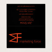 シックプロフェッショナル名刺 名刺 (外部フラット)