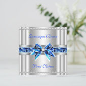 シックボウドシルバー招待状 招待状 (スタンド正面)