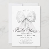 シックボウブライダルシャワー 招待状 (正面)