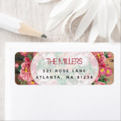 シックボタニカルヴィンテージリースウッド ラベル (インサイチュ)