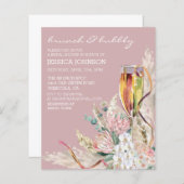 シックボホシャンパンブルンフバブリーブライダルシャワー (正面/裏面)