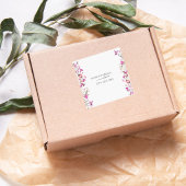 シックボホバラフローラブライダルシャワー スクエアシール