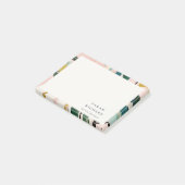 シックボホピカラフルンクティール(緑がかった色)グリーン絵を描フローラ ポストイット (アングル)