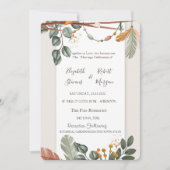 シックボホ結婚ズ 招待状 (正面)