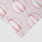 シックボホ赤面ピンクストライプのオーナメント 薄葉紙 (詳細)