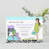 シックマムトゥビーシャワー招待状1 招待状 (スタンド正面)