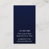 シックミッテンスのアイスホッケースラング名刺 名刺 (裏面)