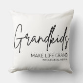 シックミニマルなグランドキッズが人生を壮大にする クッション (正面)
