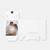 シックミニマルな白黒の写真の好意ボックス フェイバーボックス (折り畳みなし)