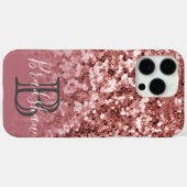 シックミニマルな | ガーリーバラグリッター Case-Mate iPhoneケース (裏面 (横))