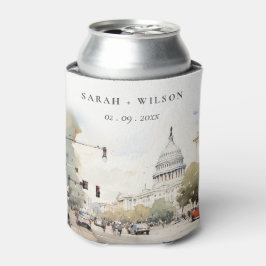 シックミニマルワシントンDC、米国ウォーター結婚カラー 缶クーラー