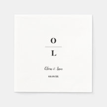 シックミニマル・ホワイトとブラック結婚ズ