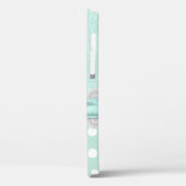 シックミントグリーンダマスクiPhone Case-Mate iPhoneケース (裏面 / 左)