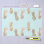 シックミント金ゴールドグラムパイナップル 薄葉紙 (クラフト)