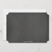 シックメイソンジャー&シャルボードブライダルシャワー招待状 招待状 (裏面)