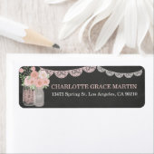 シックメイソンジャー&シャルボード住所 シール (インサイチュ)