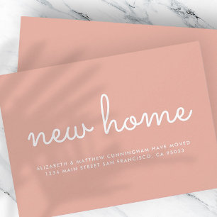 シックモダンとおもしろいの新しいホーム発表カード