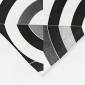 シックモダンなシェフ フリースブランケット (角)