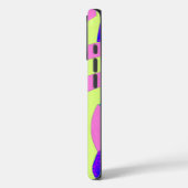 シックモダンなピンク/ライム Case-Mate iPhoneケース (裏面 / 左)