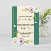 シックモダンなラブ結婚ルス 招待状 (スタンド正面)